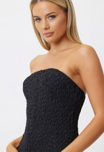 Load image into Gallery viewer, BIANCA AND BRIDGETT DIXON MIDI DRESS - BLACK