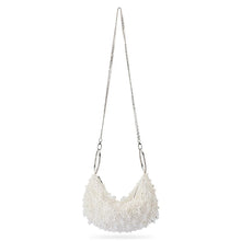 Load image into Gallery viewer, OLGA BERG AZZY ENCRUSTED CURVED BAG