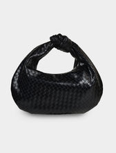 Load image into Gallery viewer, PETA + JAIN EVE EMBOSSED MINI BAG - BLACK/SILVER