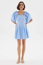 Load image into Gallery viewer, SOVERE ORIGAMI MINI DRESS - SERENE BLUE