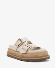 Load image into Gallery viewer, NOVO SHOES SAMAIRA PLATFORM SLIDES - CREAM