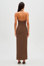 Load image into Gallery viewer, MISHA COLLECTION THE ALUSIA DRESS - BROWN