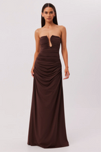 Load image into Gallery viewer, SNDYS LILANA MAXI DRESS - BROWN