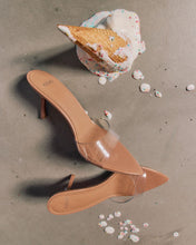 Load image into Gallery viewer, NOVO SHOES YOLO PATENT HEELS - NUDE/CLEAR