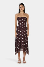 Load image into Gallery viewer, OWNLEY TILLY JERSEY MIDI DRESS - PINOT POLKA