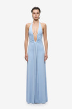 Load image into Gallery viewer, MISHA COLLECTION JENNIFER CUPRO MAXI DRESS - CORNFLOWER BLUE