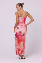 Load image into Gallery viewer, ISABELLE QUINN NORA MESH MAXI DRESS DAHLIA FLORAL