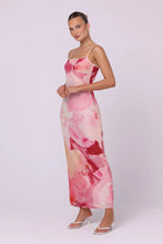 Load image into Gallery viewer, ISABELLE QUINN NORA MESH MAXI DRESS DAHLIA FLORAL