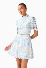 Load image into Gallery viewer, ELLIATT KALISSA LACE MINI DRESS - BLUE