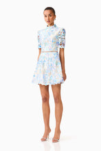 Load image into Gallery viewer, ELLIATT KALISSA LACE MINI DRESS - BLUE