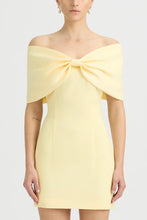 Load image into Gallery viewer, SONYA MODA BELLUNO MINI DRESS - BUTTER YELLOW