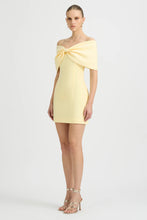 Load image into Gallery viewer, SONYA MODA BELLUNO MINI DRESS - BUTTER YELLOW
