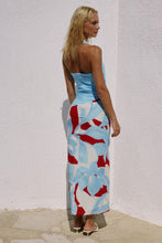 Load image into Gallery viewer, SEVEN WONDERS EVIE SWEETHEART HALTER MAXI DRESS - AMOREE RED
