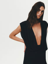 Load image into Gallery viewer, BEC + BRIDGE ISORA DRAPE MAXI DRESS - BLACK
