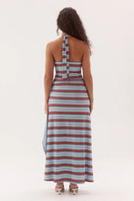 Load image into Gallery viewer, SOVERE ZUMI DRESS - ZUMI STRIPE BLUE