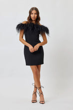 Load image into Gallery viewer, BIANCA AND BRIDGETT GLORIA MINI DRESS - BLACK