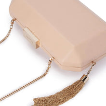 Load image into Gallery viewer, OLGA BERG LIA CLUTCH BAG - NUDE