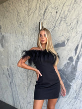 Load image into Gallery viewer, BIANCA AND BRIDGETT GLORIA MINI DRESS - BLACK