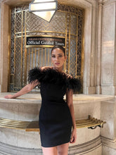 Load image into Gallery viewer, BIANCA AND BRIDGETT GLORIA MINI DRESS - BLACK