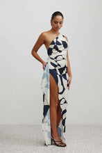 Load image into Gallery viewer, LEXI SAMIRA DRESS - ABSTRACT PRINT