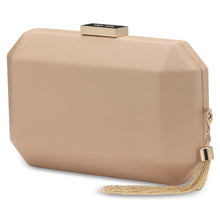 Load image into Gallery viewer, OLGA BERG LIA CLUTCH BAG - NUDE