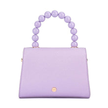 Load image into Gallery viewer, OLGA BERG WENDY ACRYLIC BEAD BAG - LILAC
