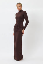 Load image into Gallery viewer, BIANCA AND BRIDGETT DALTON MAXI DRESS - CHOCOLATE
