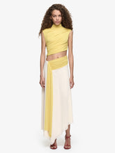 Load image into Gallery viewer, BEC + BRIDGE CONNI ASYM MIDI DRESS -
