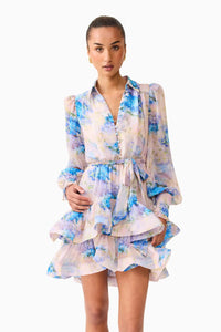 ELLIATT BRIONY LONG SLEEVE MINI DRESS