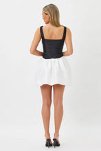 Load image into Gallery viewer, BIANCA AND BRIDGETT ALBA MINI DRESS - BLACK AND WHITE
