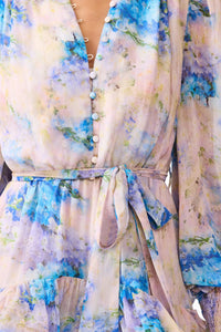 ELLIATT BRIONY LONG SLEEVE MINI DRESS