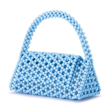 Load image into Gallery viewer, OLGA BERG AMRITA BEAD TOP HANDLE - BLUE
