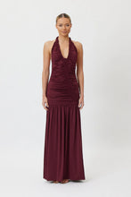 Load image into Gallery viewer, BIANCA AND BRIDGETT
CORISCA MAXI DRESS - WINE
