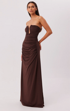 Load image into Gallery viewer, SNDYS LILANA MAXI DRESS - BROWN

