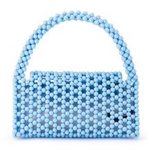 Load image into Gallery viewer, OLGA BERG AMRITA BEAD TOP HANDLE - BLUE
