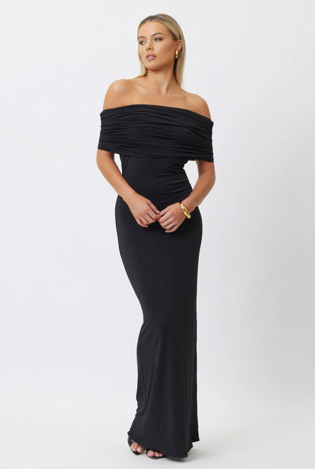 BIANCA AND BRIDGETT LOUISE MAXI DRESS - BLACK
