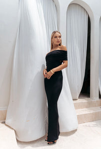 BIANCA AND BRIDGETT LOUISE MAXI DRESS - BLACK