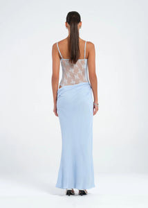 BENNI AKIO MAXI DRESS - SKY BLUE