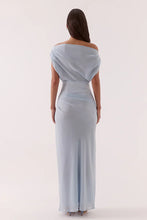 Load image into Gallery viewer, SOVERE ADA OFF SHOULDER DRESS - BLUE
