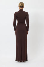 Load image into Gallery viewer, BIANCA AND BRIDGETT DALTON MAXI DRESS - CHOCOLATE
