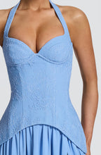 Load image into Gallery viewer, BABYBOO ALMIRA MAXI DRESS - POWDER BLUE
