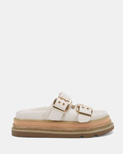 Load image into Gallery viewer, NOVO SHOES SAMAIRA PLATFORM SLIDES - CREAM
