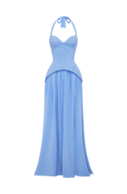 Load image into Gallery viewer, BABYBOO ALMIRA MAXI DRESS - POWDER BLUE
