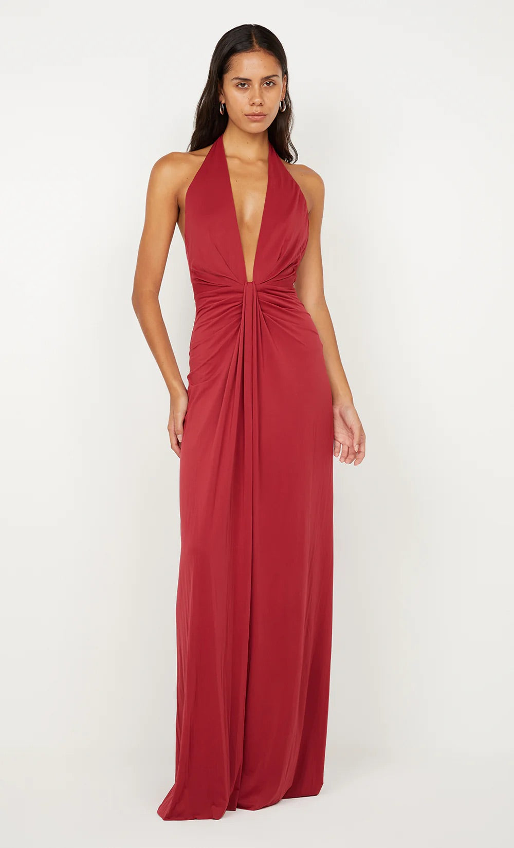 BEC + BRIDGE SUSIE PLUNGE MAXI DRESS