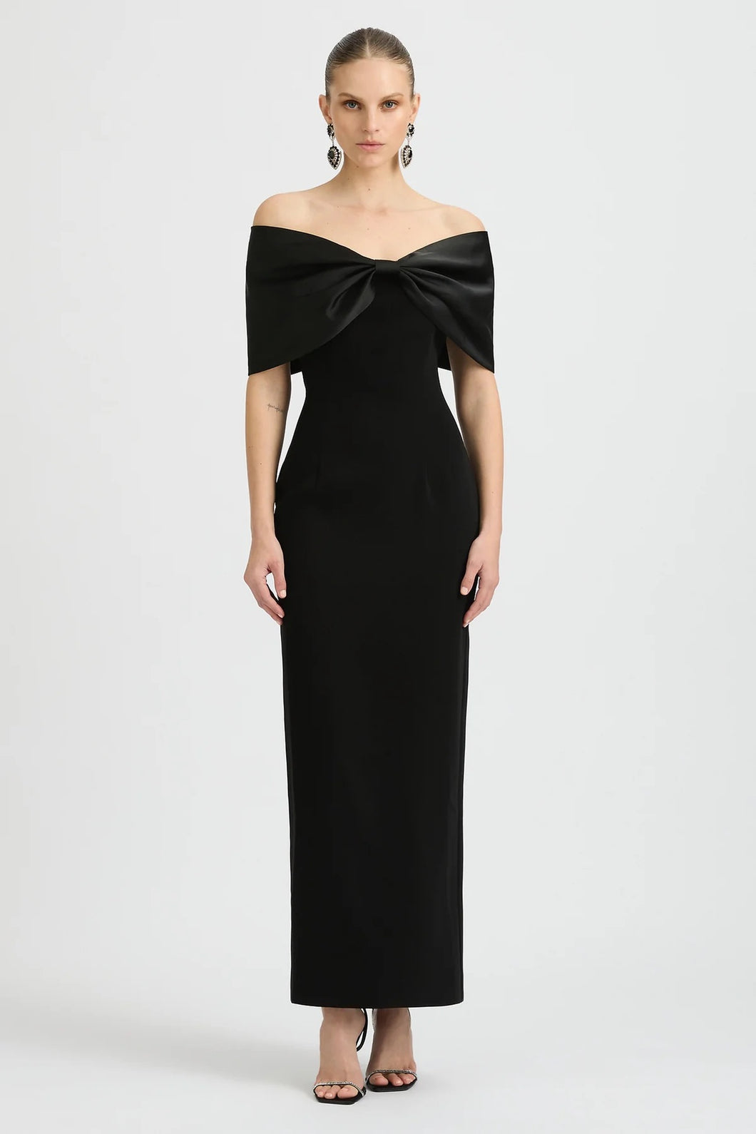 SONYA MODA BELLUNO DRESS - BLACK