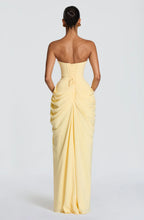 Load image into Gallery viewer, BABYBOO CYRA MAXI DRESS - LEMON

