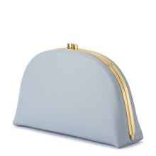 Load image into Gallery viewer, OLGA BERG CELESTE CURVED CLUTCH - BLUE
