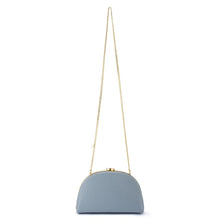 Load image into Gallery viewer, OLGA BERG CELESTE CURVED CLUTCH - BLUE
