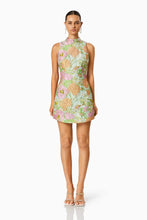 Load image into Gallery viewer, ELLIATT SUNBEAM MINI DRESS - GREEN FLORAL

