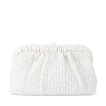 Load image into Gallery viewer, OLGA BERG AMALIA PLEATED WOVEN CLUTCH

